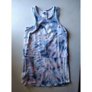 Kids Adidas‎ Tie Dye Tank Dress Size Medium 10/12 Athletic Sporty
